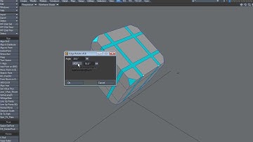 LightWave plugin - Edge Rotate (X)