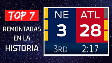 ¿Cuál es la remontada más loca de la historia de la NFL?