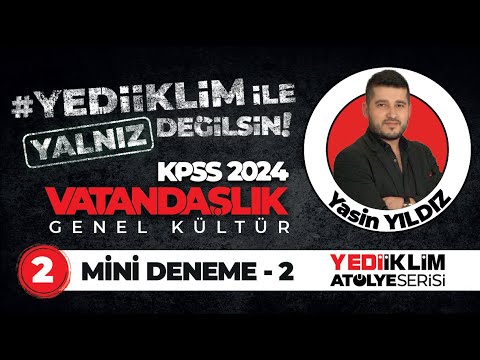 2024 KPSS VATANDAŞLIK