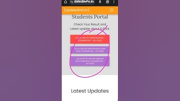 updeled result 2023 links