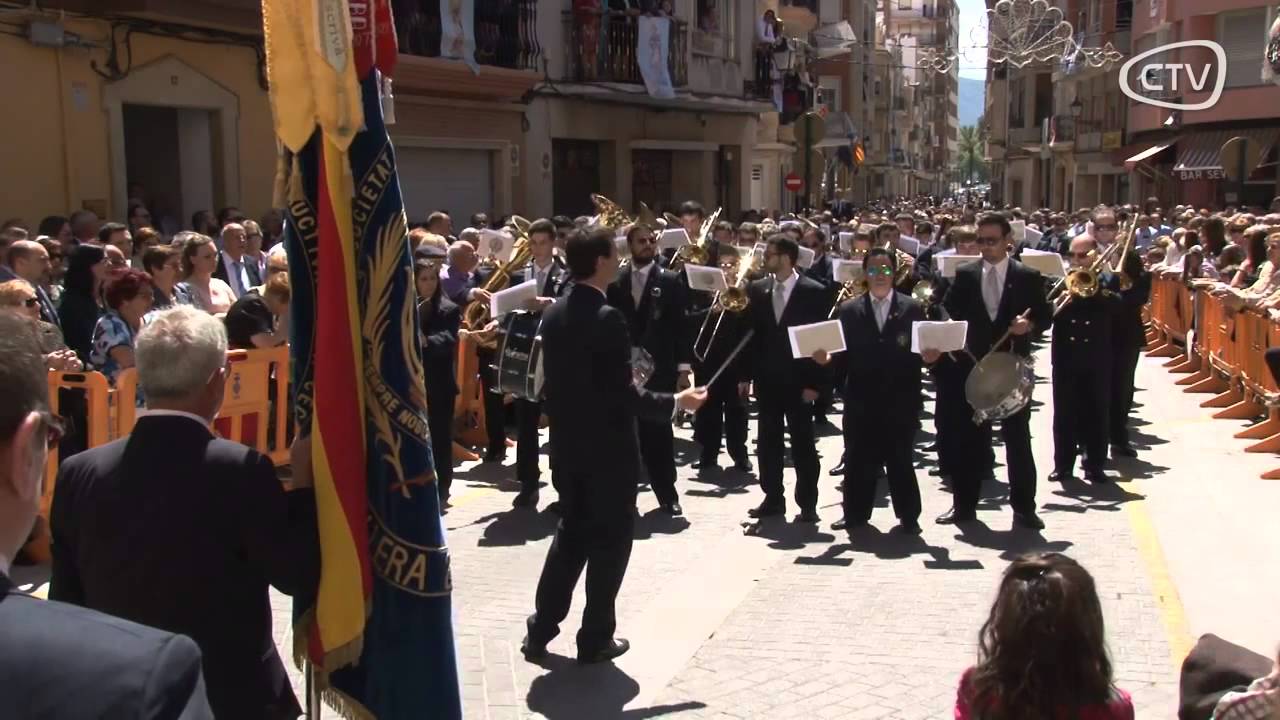 SANTA CECILIA DE CULLERA DESFILADA DE BANDES MATÍ DE SANT VICENT 2014