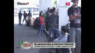 Pelabuhan Tanjung Perak, Surabaya Sudah Mulai Dipadati Pemudik - iNews Pagi 22/06