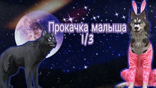 Прокачка малыша в WildCraft до 2/3 этапа🐺