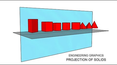 KTU Engineering Graphics | Projection of Solids | Visualization