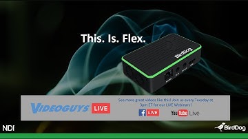 This Is Flex! Introducing the BirdDog Flex!