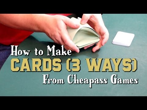 Video: How To Make Cards Out Of Paper