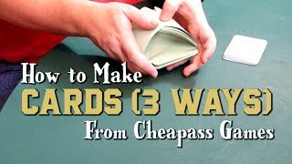 How to Make Cards (3 Ways)