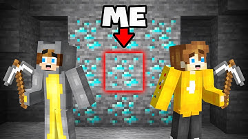 Hiding As Blocks From My Friends in Minecraft Hide and Seek