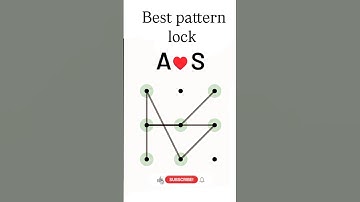 best pattern #lock A♥️S subscribe my YouTube channel and like my short video Best pattern lock Love