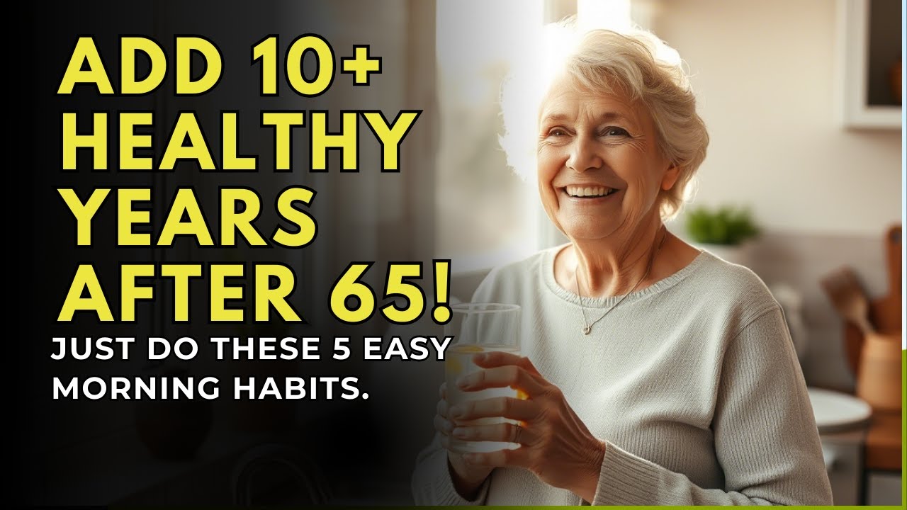 After 65, Add These 5 Morning Habits to Live 10 Years Longer – Backed ...