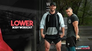 Zombie Leg Workout... FEEL THE BURN! (Full Workout w/ Chase McNary)