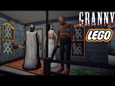 Гренни 3 ЛЕГО дом в Роблокс! Каспер играет в Granny 3 Lego!