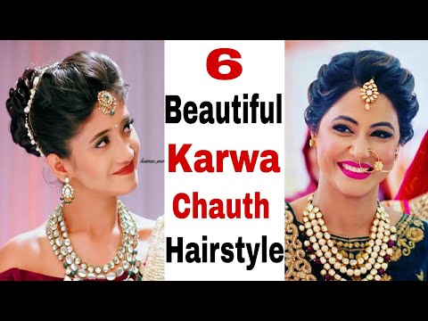 हेयर स्टाइल में चूज करें ये 8 Bun - lovely bun hairstyles for karva chauth -mobile