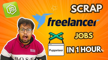 Scrap jobs freelancer.in with puppeteer | Node.js | Bengali