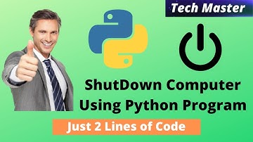 Shutdown PC with Python | Ways to shutdown your pc | how to shutdown pc using python | shutdown |