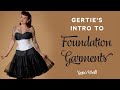 Introduction de gertie aux vtements foundation soutiensgorge corsets corsets jupons culottes et plus encore