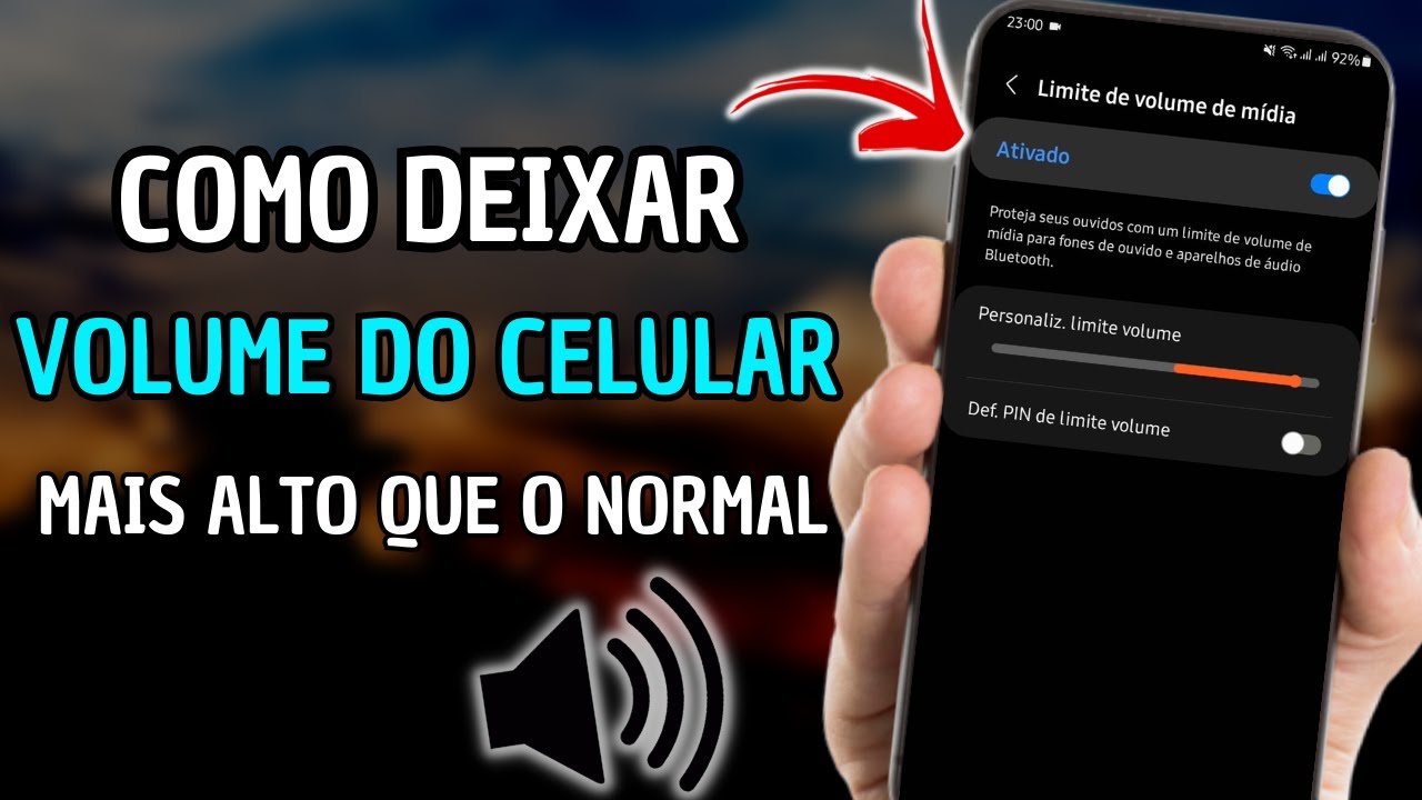 Como Deixa o Volume do Celular Mais Alto que o Normal - YouTube