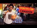 ¡ESQUITES de CAMARÓN! | CHILE, MOLE Y POZOLE