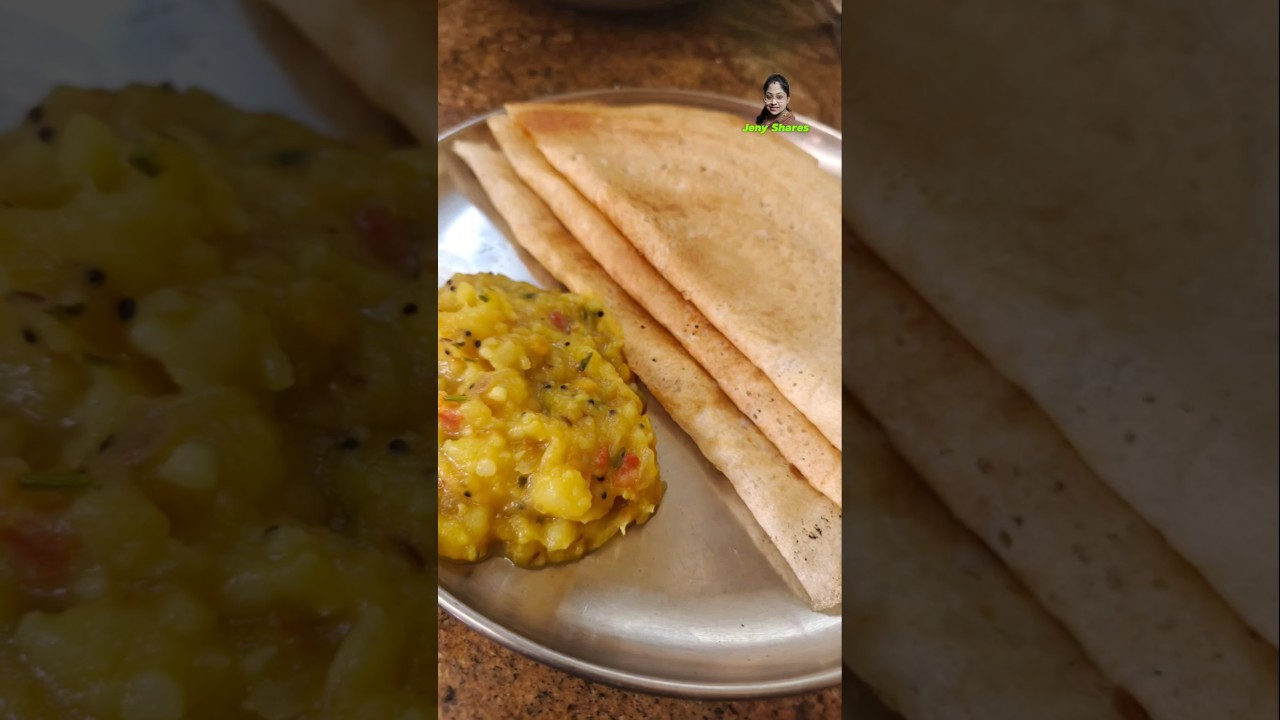 😋Hotel Style ல Potato masala with Dosa 