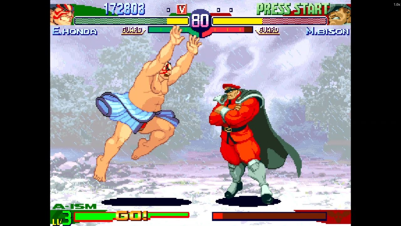 E. HONDA — The Sumo Powerhouse! | Street Fighter Alpha 3 Retro Gameplay