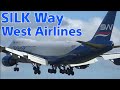 爆風炸裂！滑空しながらやっと接地！シルクウェイ.ウェスト.エアラインズSilk Way West Airlines Boeing747-83QF[VQ-BVC]KZ903 Landing!NRT34L