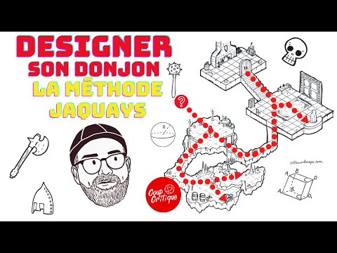 Designer son donjon - La méthode Jaquays