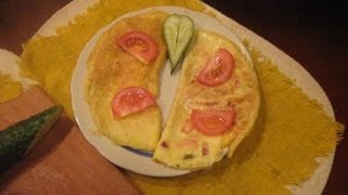ОМЛЕТ КАРМАНЧИК С ОВОЩАМИ/ Готовить легко ОМЛЕТ КАРМАНЧИК С ОВОЩАМИ/ Готовить легко