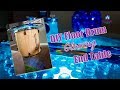 DIY Floor Tom Drum Glowing LED End Table