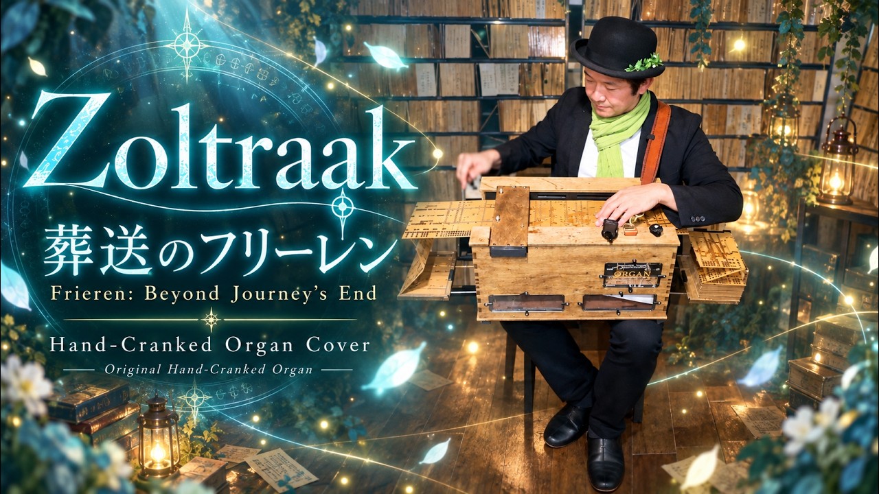 Zoltraak「ゾルトラーク」- 葬送のフリーレン | Homemade Hand-Cranked Organ Cover