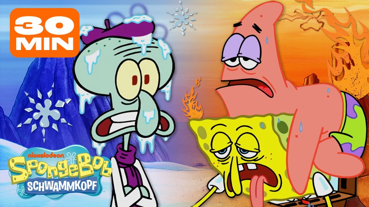 SpongeBob | Alle Krabbenburger in den NEUEN SpongeBob-Folgen | 60 Minuten | SpongeBob Schwammkopf