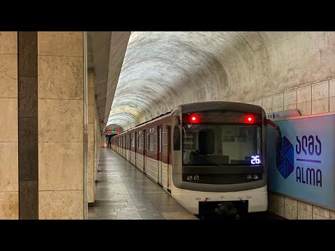 თბილისის მეტრო ~ 81-717/714 ~ Ема-502 ~ Еж-3 სერიის მოდერნიზებული ვაგონები თბილისის მეტროპოლიტენში