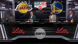 Inside The NBA | Chuck \u0026 Shaq on Lakers’ DOMINANT win vs Warriors, Spurs–Knicks, Heat beat Rockets