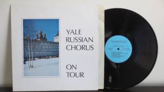 Yale Russian Chorus - On Tour (1977) Alex Kuzma Conductor - Private Press