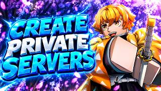 How To CREATE Private Servers in Slayers 2 (Private Server Commands) ROBLOX