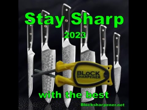  Block knife sharpener : More