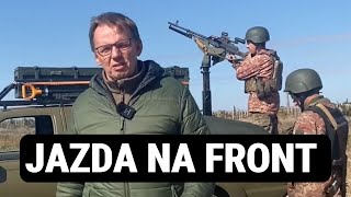 Jazda na front. Dookoła Ukrainy samochodami dla armii  reportaż Igora Janke