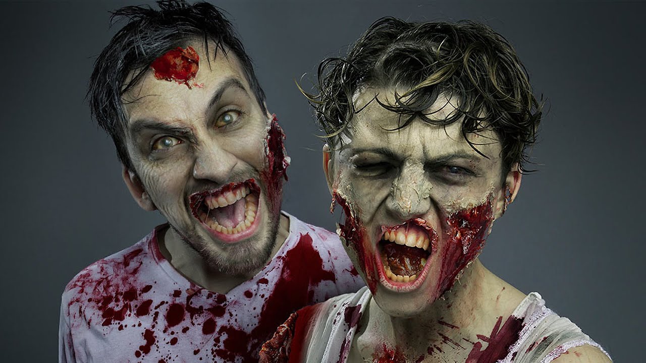 The Walkind Dead Zombie Photoshop Halloween Tutorial YouTube