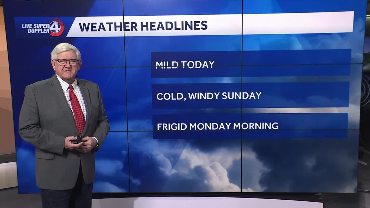 Cold air on the way - YouTube