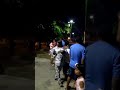 Pouco a pouco o foi lotando todos os espaços na beira da lagoa - queima de fogos 2018/19