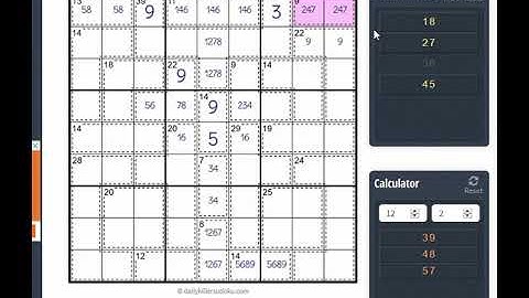Level 10 Killer Sudoku 14-SEP-2020