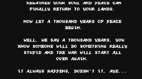 Commodore 64: Soulless game ending by Psytronik