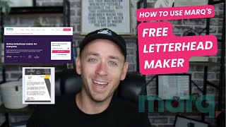 How To Use Free Letterhead Maker Marq