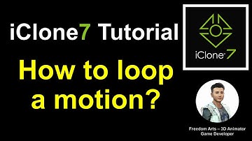 How to loop motions in iClone - Full Tutorial