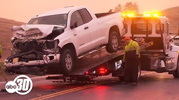 75-year-old man killed in suspected DUI crash in Fresno County