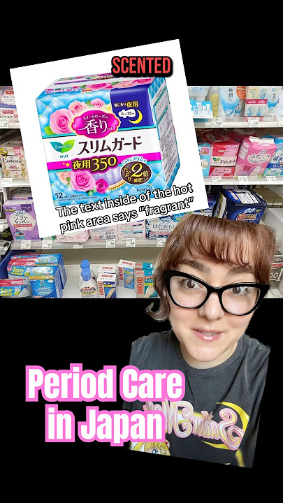 What’s it like getting your period in Japan as a tourist? #traveljapan #japan