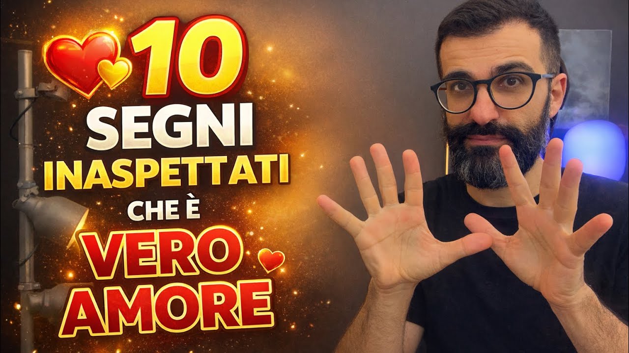 10 segni INASPETTATI che è VERO AMORE 