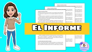 ✅  El Informe | Estructura, Función, Tipos | Cómo hacer un Informe.