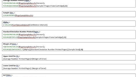 Excel Magic Trick 1432: 9 DAX Formulas to Build Confidence Intervals CONFIDENCE.T, STDEV.S…