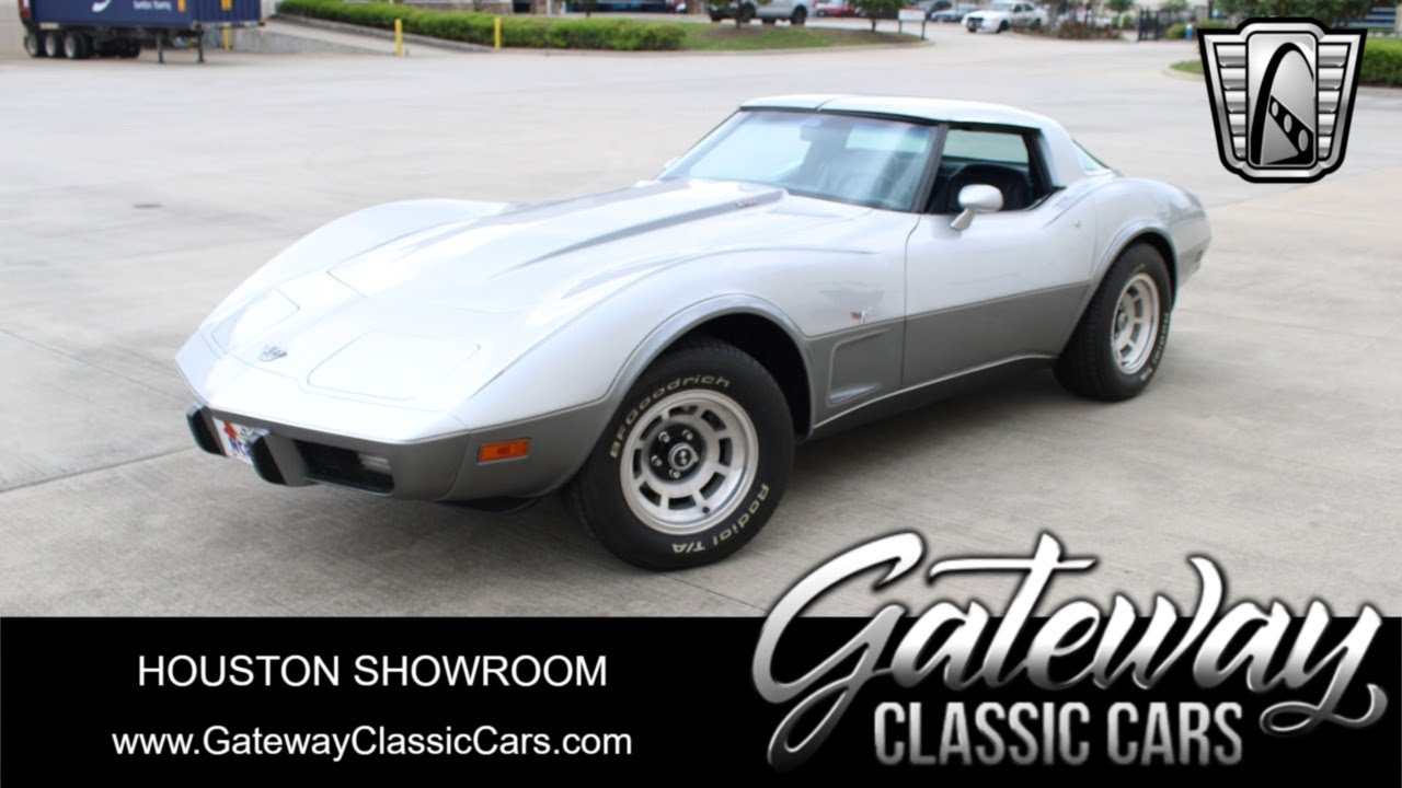 1978 Chevrolet Corvette 25th Anniversary Edition T Top 2206