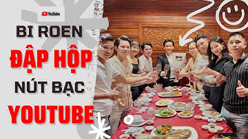 Đập Hộp Nút Bạc Youtube Đạt 100.000 Subscribers 2022 I Bi Roen Official